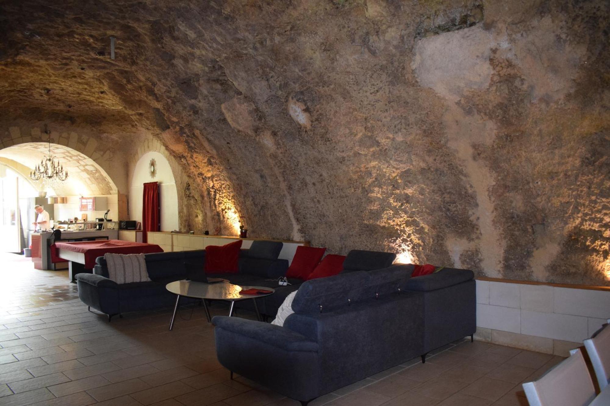 Chambres D'Hotes Troglodytes Le Clos De L'Hermitage อองบวส ห้อง รูปภาพ